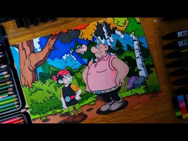 Jak narysować komiks Kajko i Kokosz – proste kroki do sukcesu