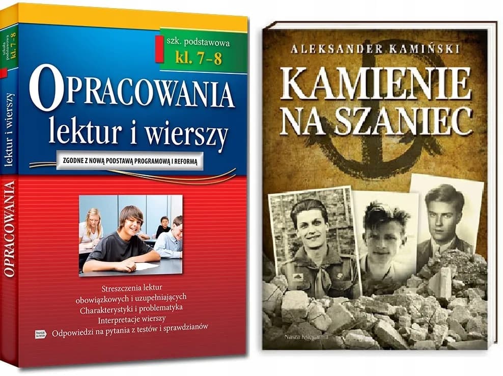 Ile stron ma książka Kamienie na szaniec? Sprawdź różne wydania i formaty