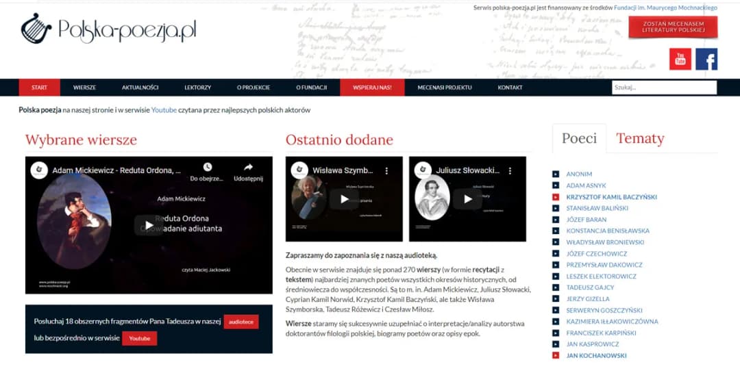 Pan Tadeusz wiersz - analiza inwokacji i kluczowych tematów